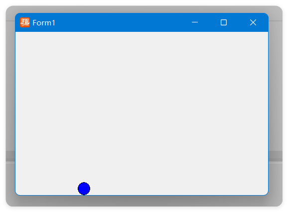 VisualFreeBasic游戏趣味编程_3.2_按空格键控制小球起跳